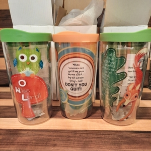 Set of 3 Tumblers- Inspirational Christian Verses -‎ NEW!